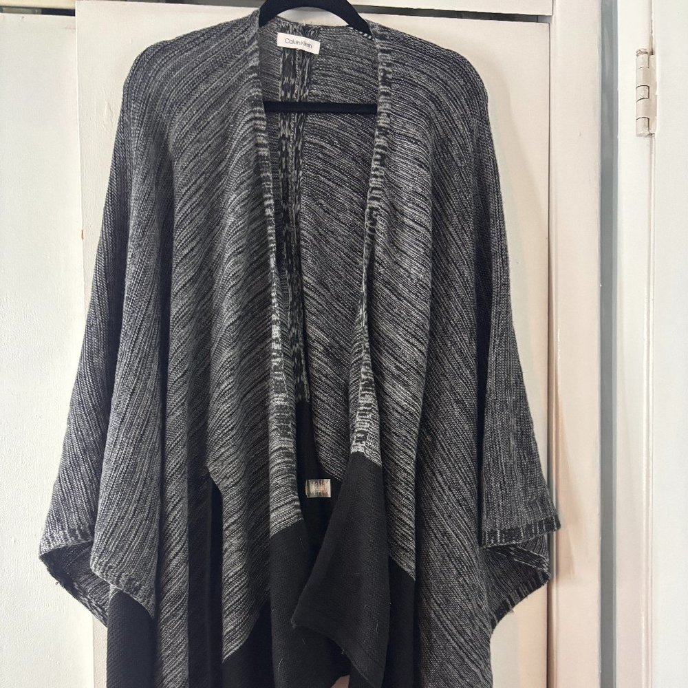 Calvin Klein Poncho Wrap